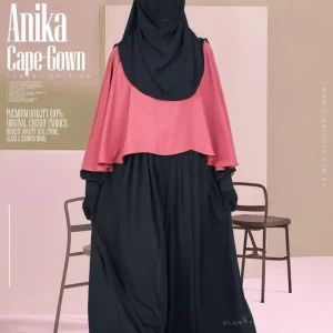 ANIKA CAPE STYLE ABAYA GOWN | GT-1483